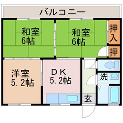 韮山駅 徒歩22分 2階の物件間取画像